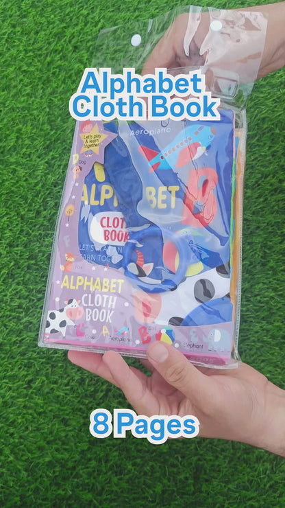 Alphabet Cloth Book for Age 0-2 Years