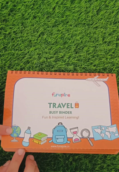 My Travel Busy Binder for Age 2+