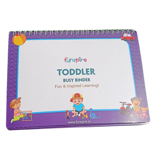 Toddler Busy Binder for Age 2+